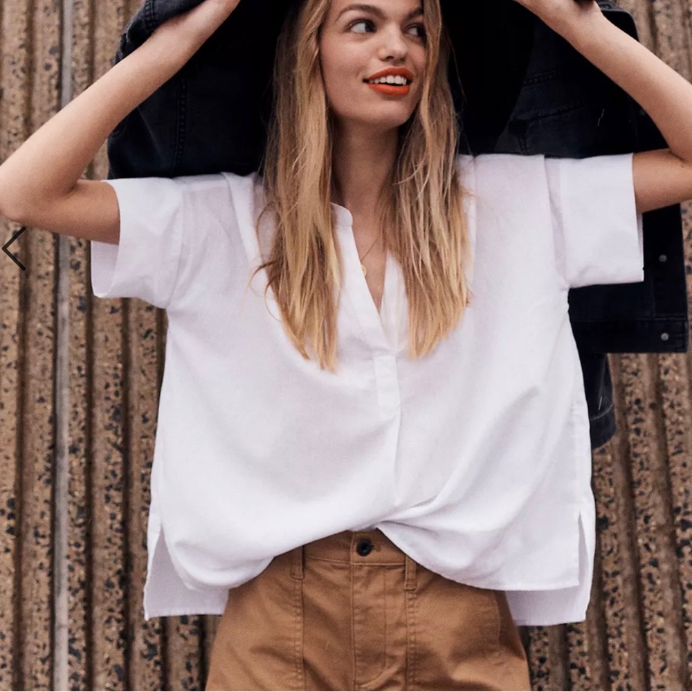 Madewell Lakeline Popover Shirt